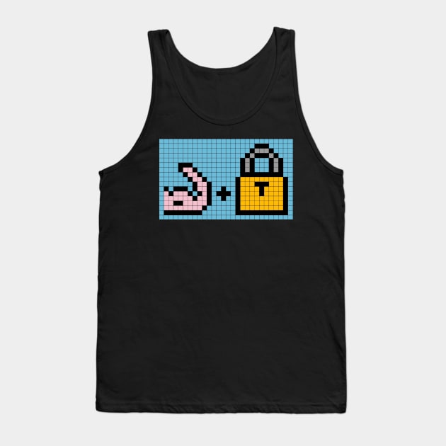 Arm lock Tank Top by pixe.led